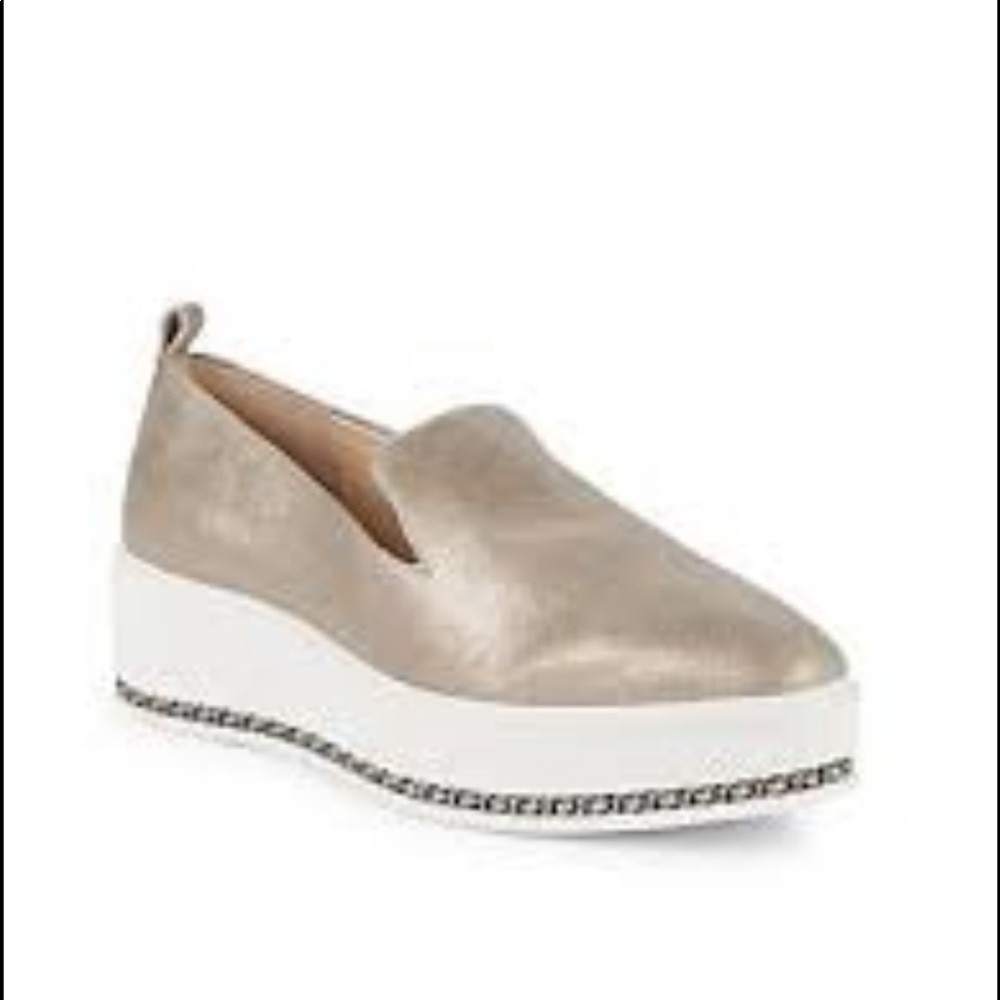 Karl Lagerfeld Brea Leather Platform Sneakers 8.5